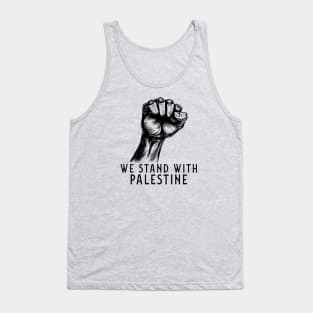 We Stand With Palestine Tank Top